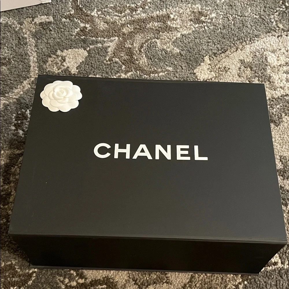 Chanel Black Magnetic Box And Booklets